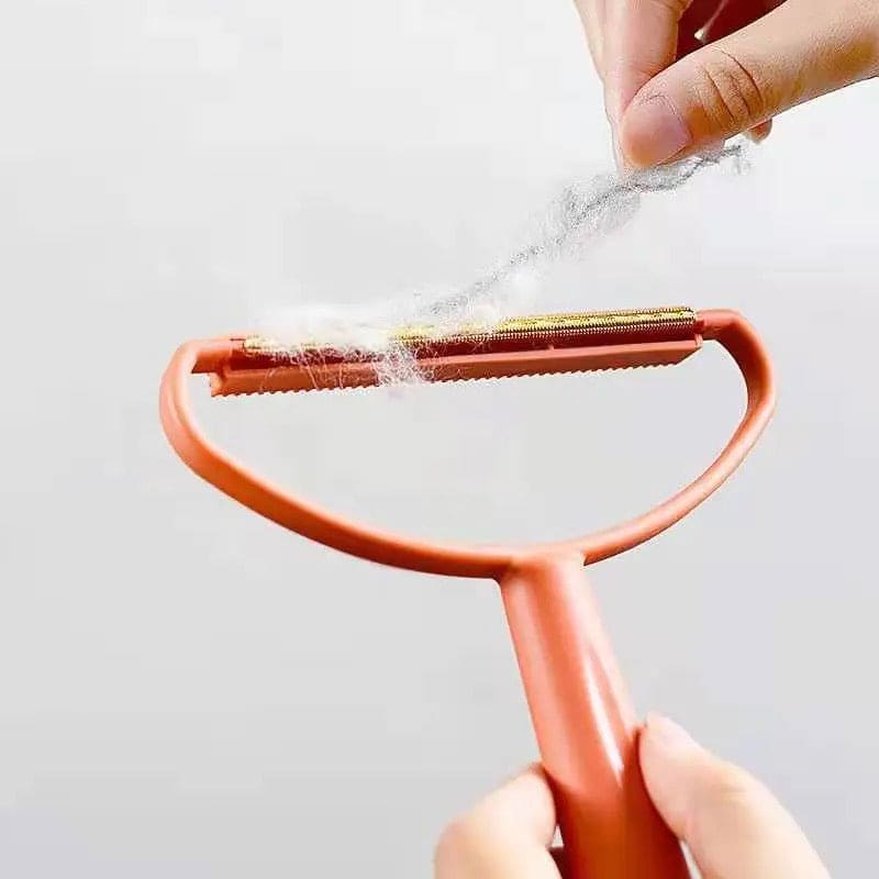 Portable Lint Remover Brush & Clothes Fuzz Shaver – Dual-Purpose Fabric Cleaner