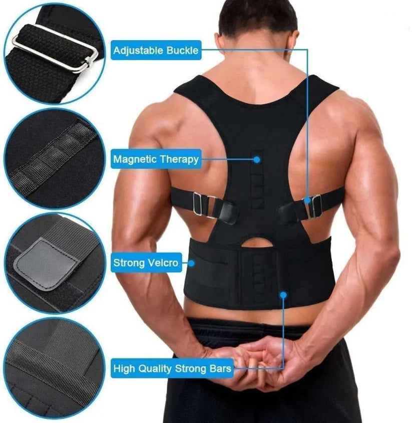Adjustable Posture Corrector Back & Shoulder Support Brace