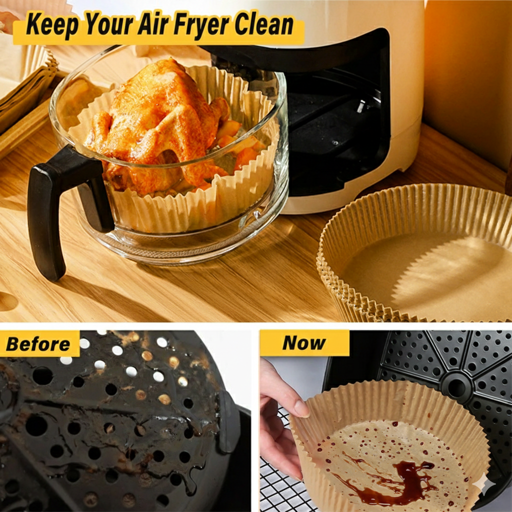 Air Fryer Baking Paper 50 PCs